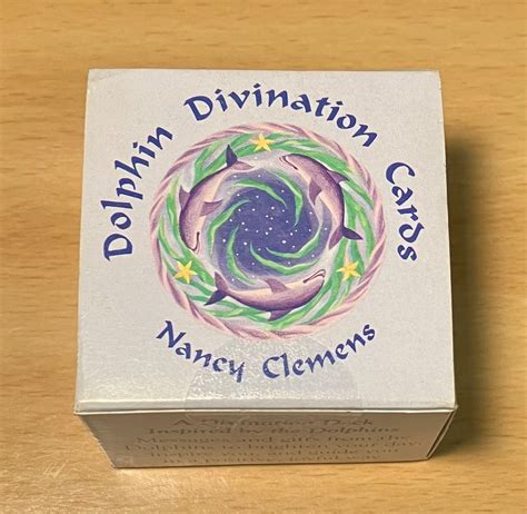 Arcane water spirits and dolphins divination deck